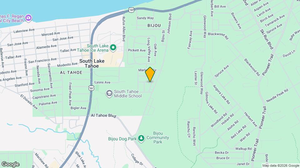 1222 Jobs Peak Dr Map and Location Details