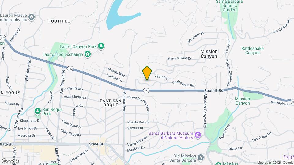 2956 Glen Albyn Dr Mapa y Detalles de la Ubicación