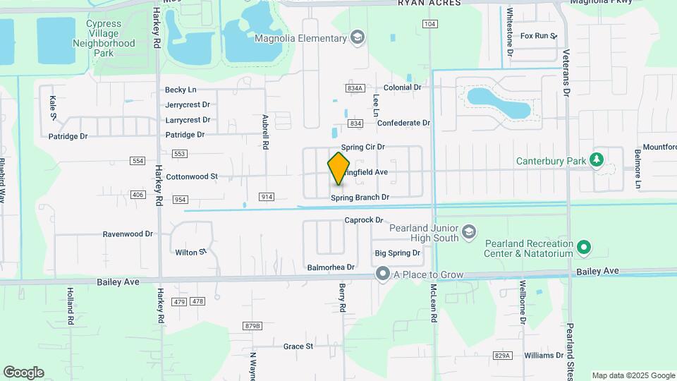 4010 Spring Meadow Dr Map and Location Details