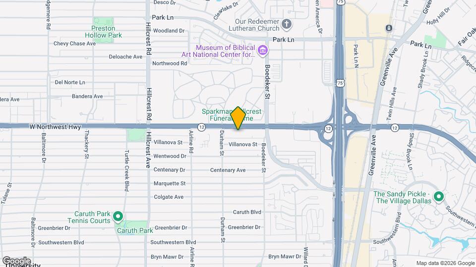 7424 W Northwest Hwy Mapa y Detalles de la Ubicación