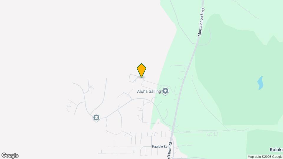 72-1035 Puukala Rd, Unit Puukala rd Mapa y Detalles de la Ubicación