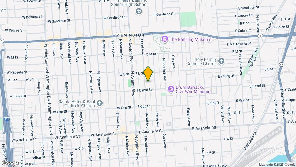 1122 Broad Ave Map and Location Details
