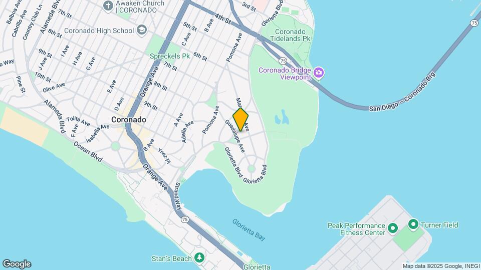 741 Guadalupe Ave Mapa y Detalles de la Ubicación