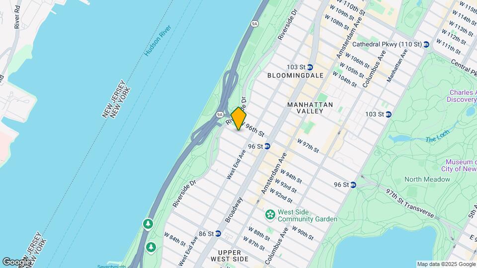 337 W 95th St Map and Location Details