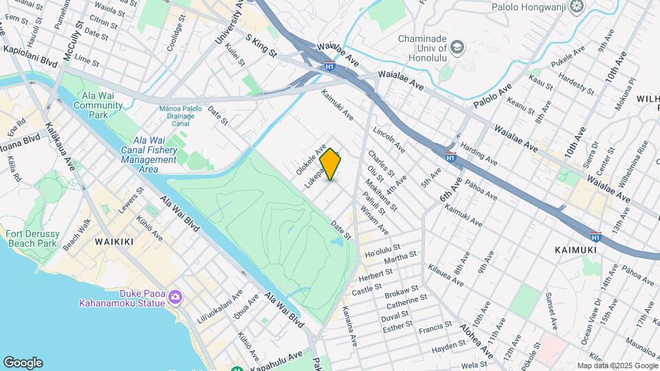 749 Ekela Ave Mapa y Detalles de la Ubicación