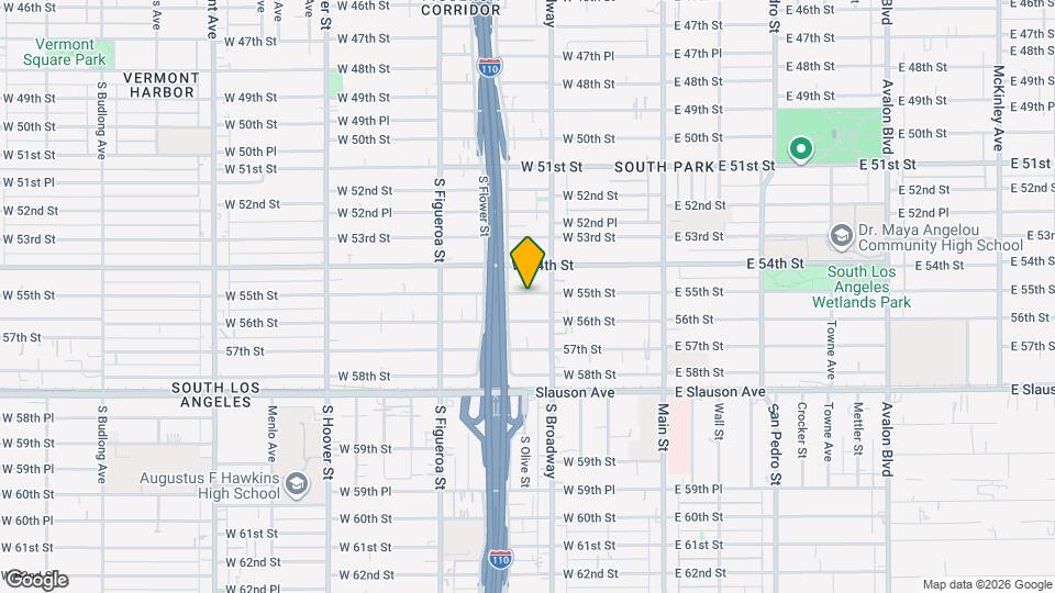 324 W 55th St Map and Location Details