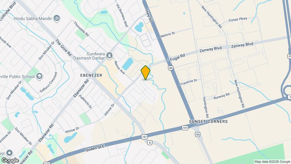 61 Moorcroft Pl Map and Location Details