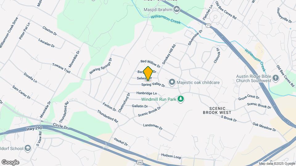 8402 Spring Valley Dr Map and Location Details