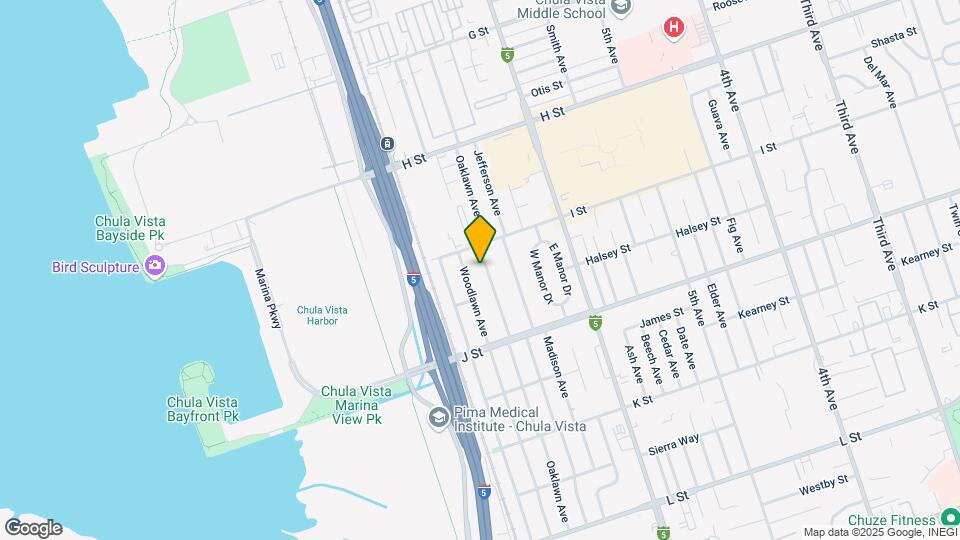 620 Oaklawn Ave Map and Location Details