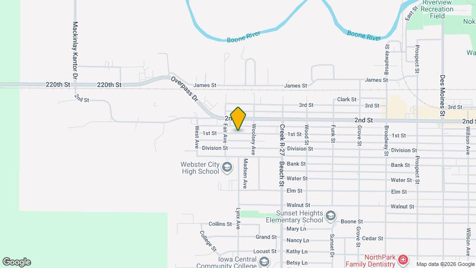 1426 1st St Map and Location Details