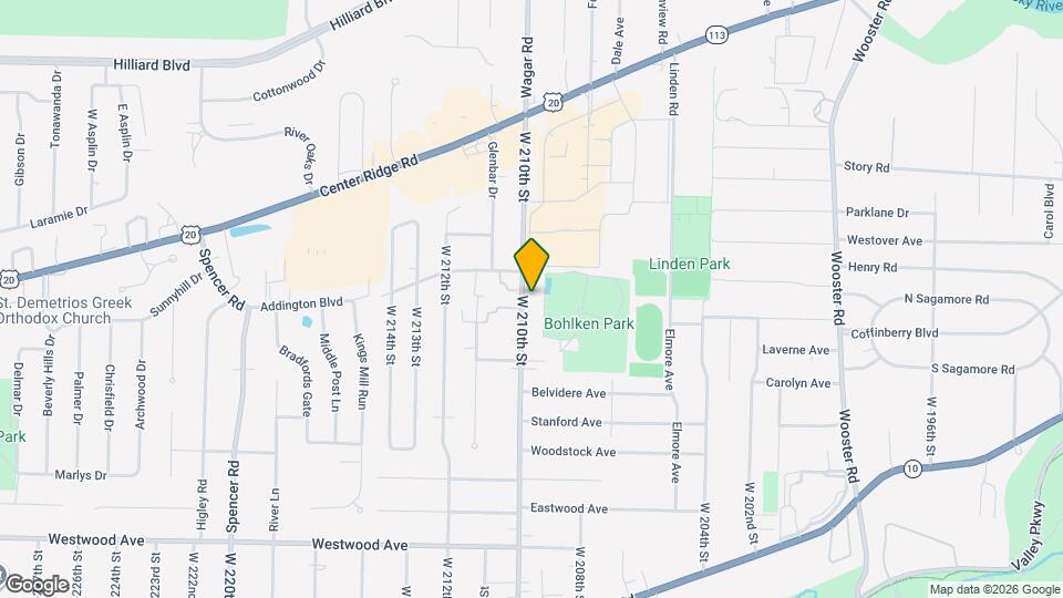 3775 W 210th St Map and Location Details