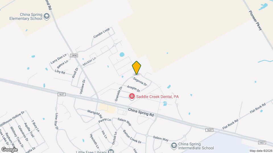 10505 Granada Dr Map and Location Details