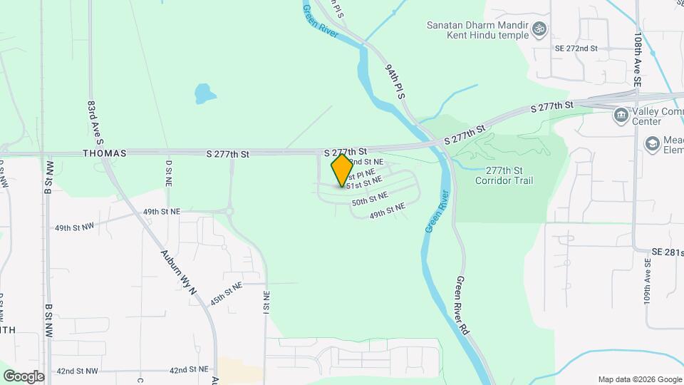 1234 51st St NE Map and Location Details