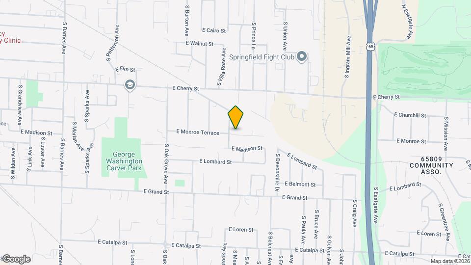 2843 E Monroe Terrace Map and Location Details