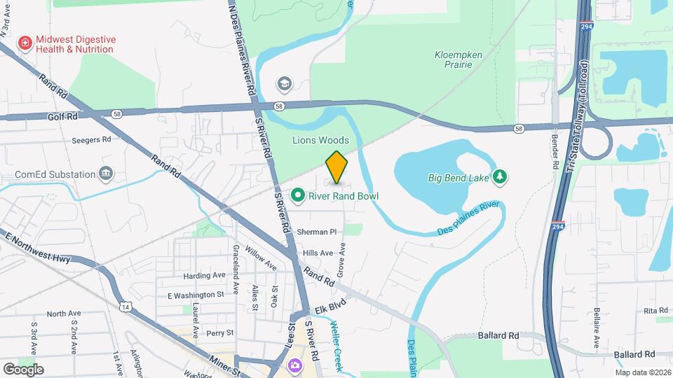 188 Grove Ave, Unit C Map and Location Details