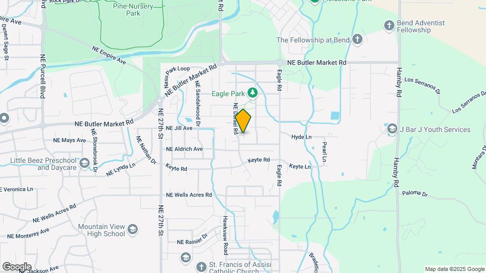 62851 NE Kinley Ln Map and Location Details