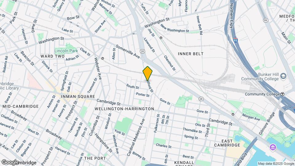 46 Medford St Mapa y Detalles de la Ubicación