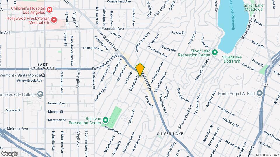 1436 Edgecliffe Dr Map and Location Details