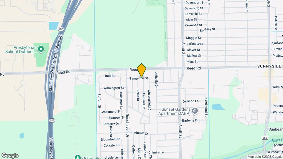 9302 Fairland Dr Map and Location Details