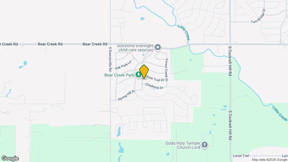 1703 Chadwick Dr Map and Location Details