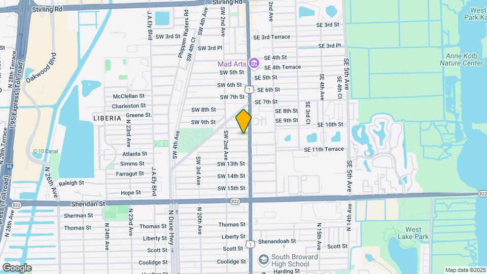 22 SW 11th St Map and Location Details