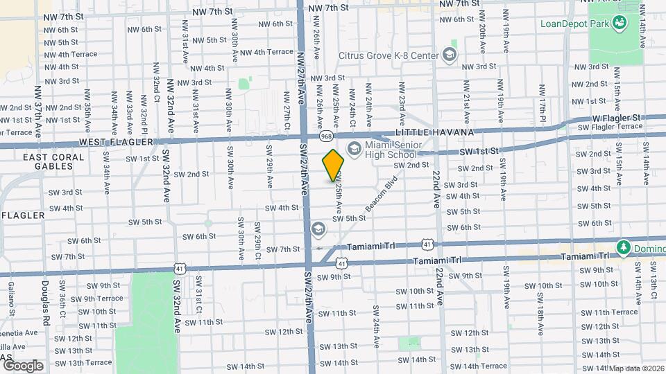 2525 SW 3rd St, Unit 2525 Mapa y Detalles de la Ubicación