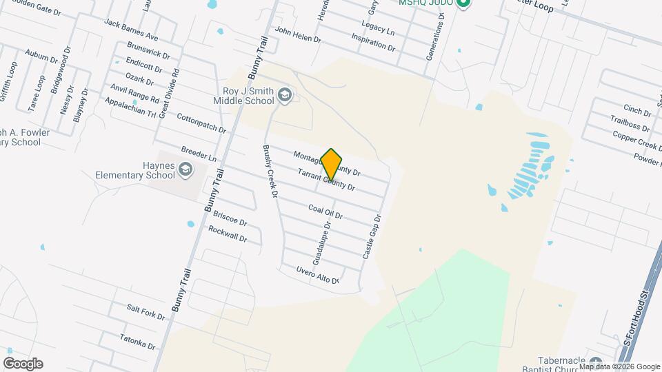 2704 Tarrant County Dr Map and Location Details