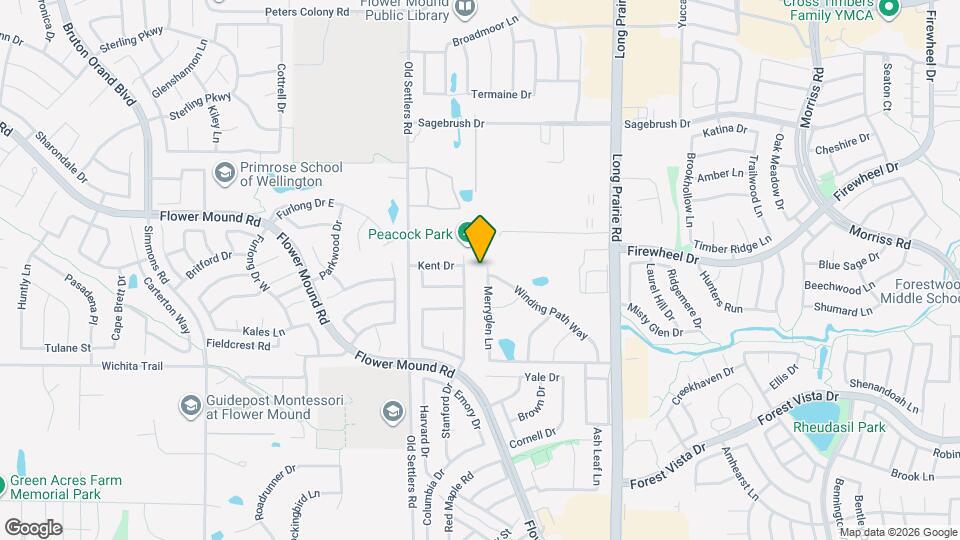 2901 Merryglen Ln Map and Location Details