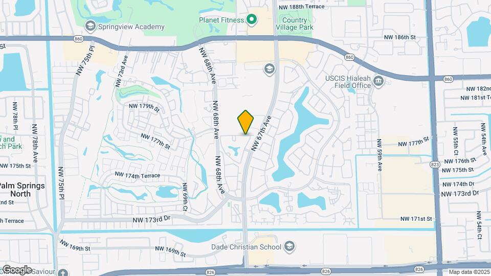 17720 NW 67th Ave Map and Location Details
