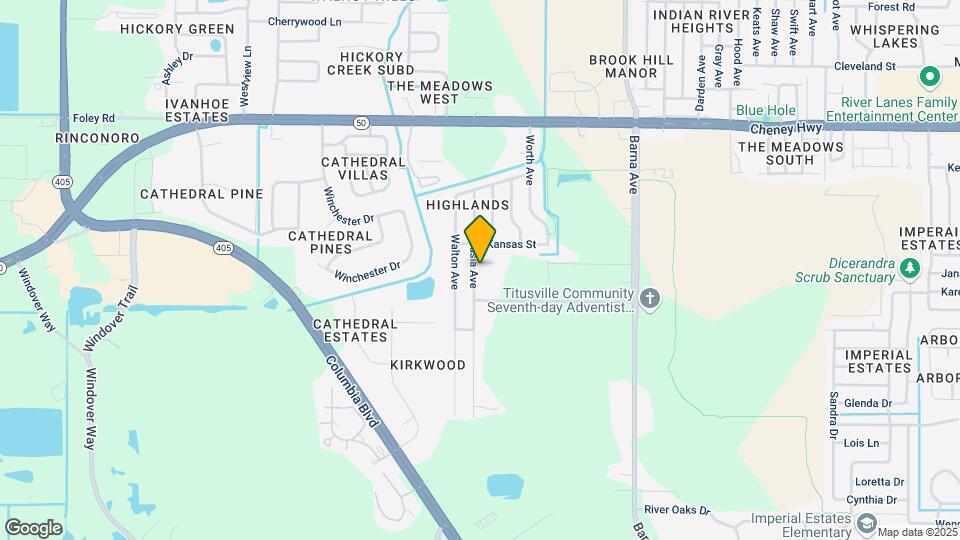 4905 Volusia Ave Map and Location Details