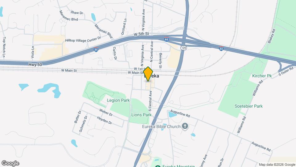 125 S Central Ave, Unit B Mapa y Detalles de la Ubicación