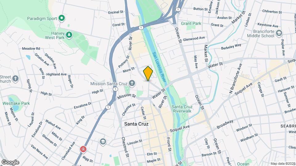 201-215 River St Mapa y Detalles de la Ubicación