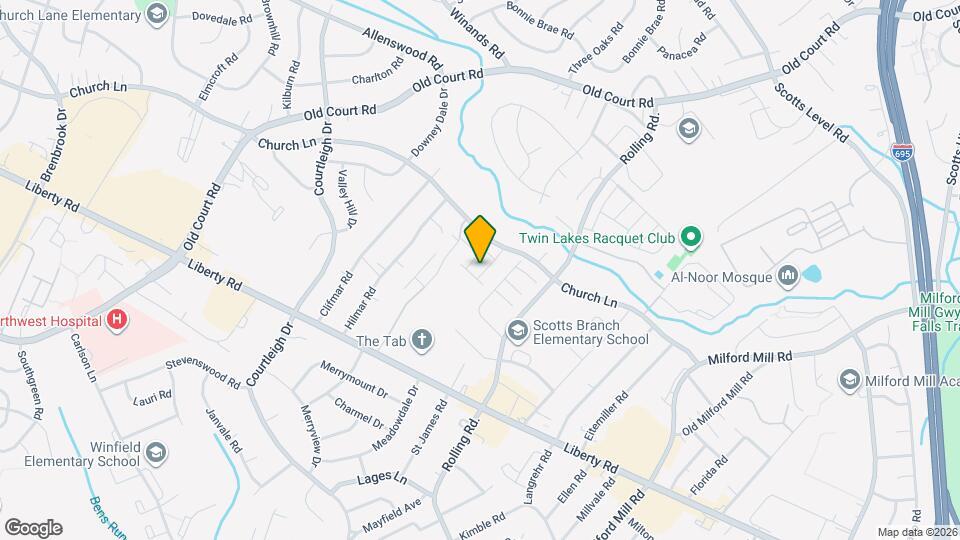 40 Western Winds Cir Map and Location Details