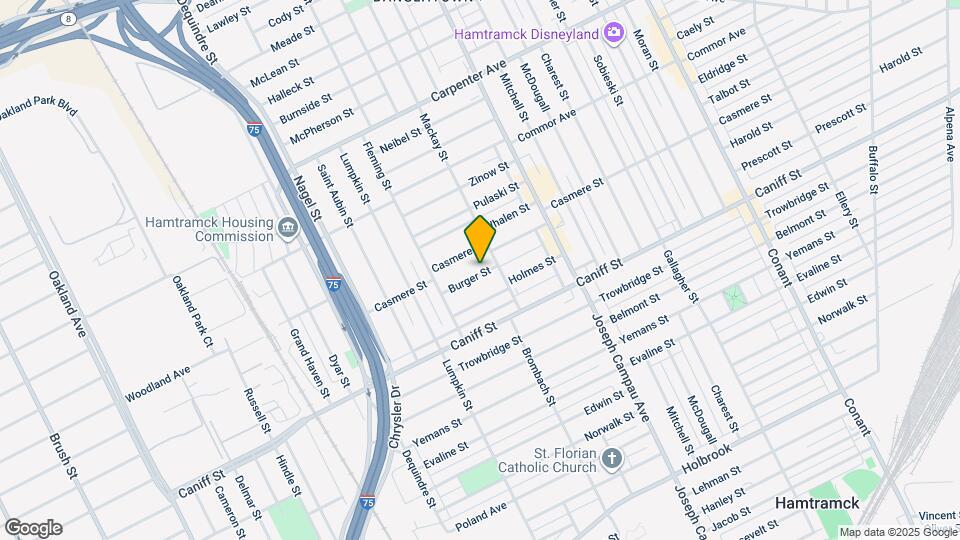 2405 Burger St Map and Location Details