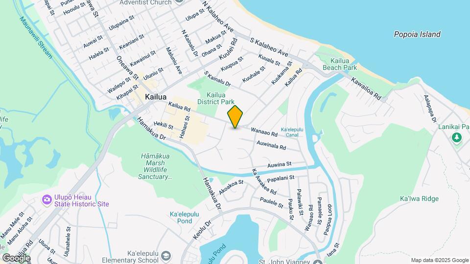 361 Kailua Rd Map and Location Details