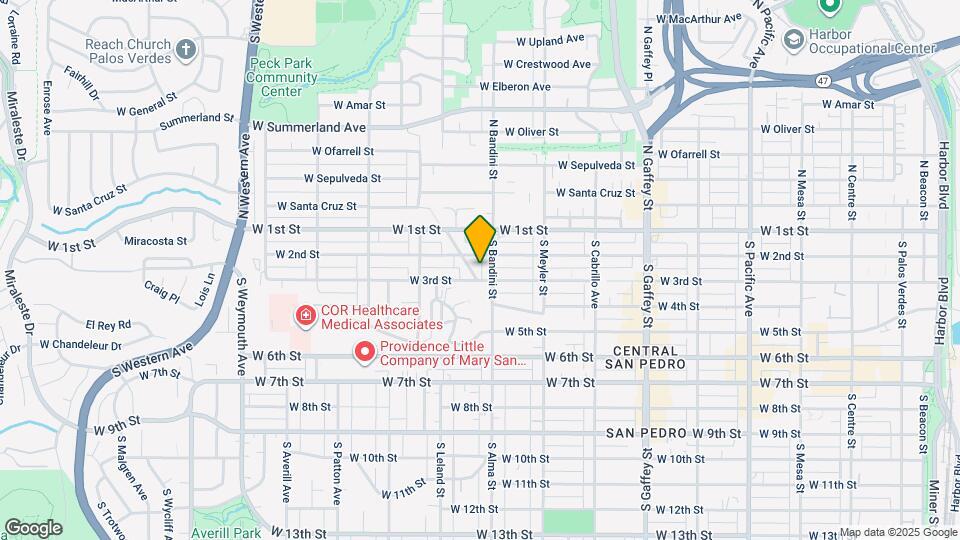 234-244 S La Alameda Ave Map and Location Details