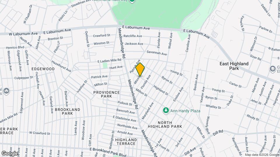 3419 Missouri Ave Map and Location Details