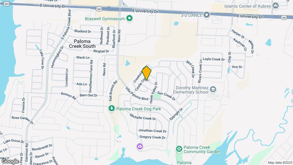 2108 Willow Creek Dr Map and Location Details
