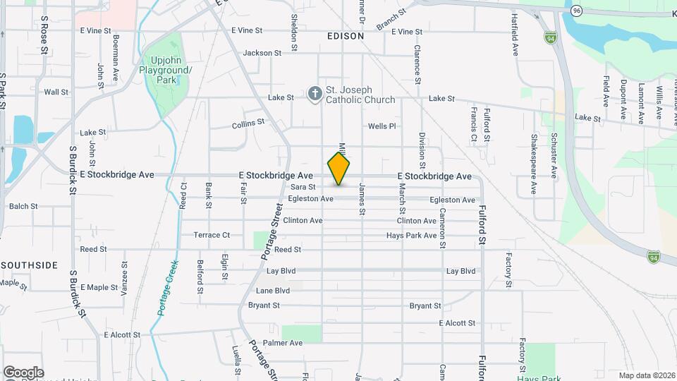 1019 Egleston Ave Map and Location Details