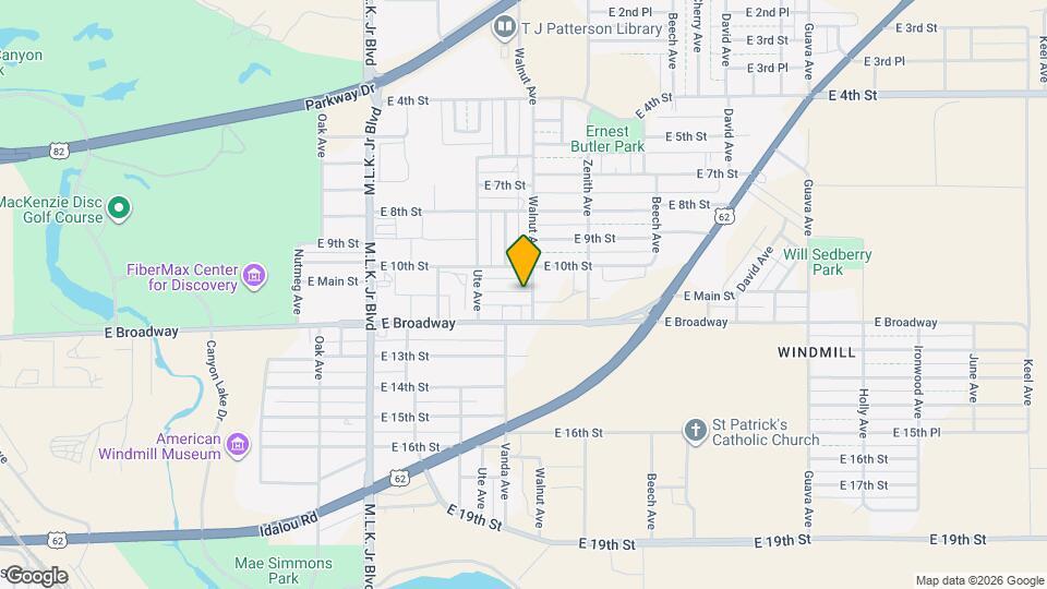 2226 E Main St Map and Location Details