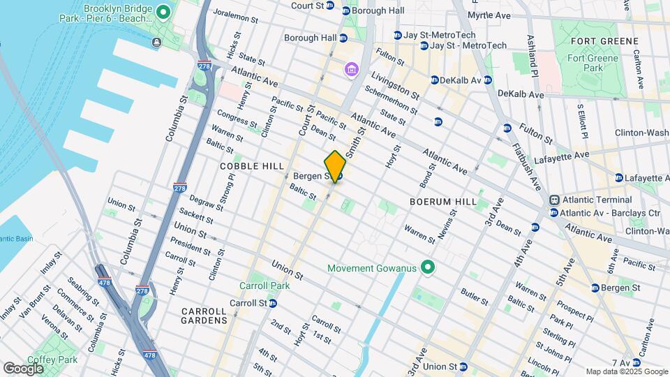 185 Smith St Mapa y Detalles de la Ubicación
