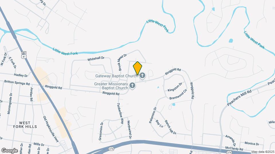 2107-1 Ringgold Ct Map and Location Details