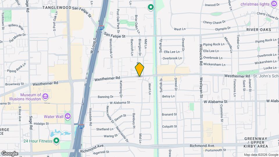 4311 Westheimer Rd Map and Location Details