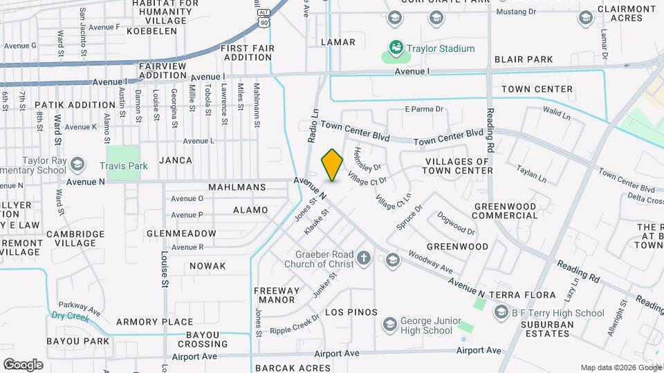 1511 Jones St Map and Location Details