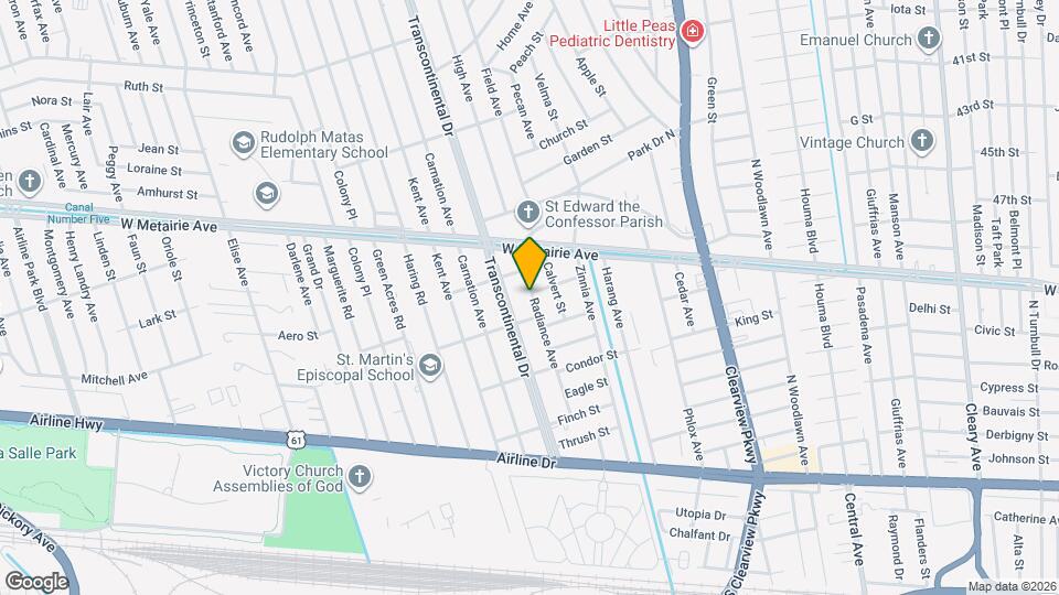 628 Radiance Ave Map and Location Details