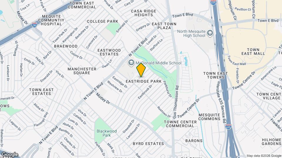 2532 Belhaven Dr Map and Location Details