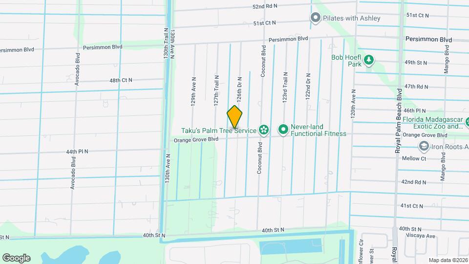 12631 Orange Grove Blvd, Unit Apt Map and Location Details