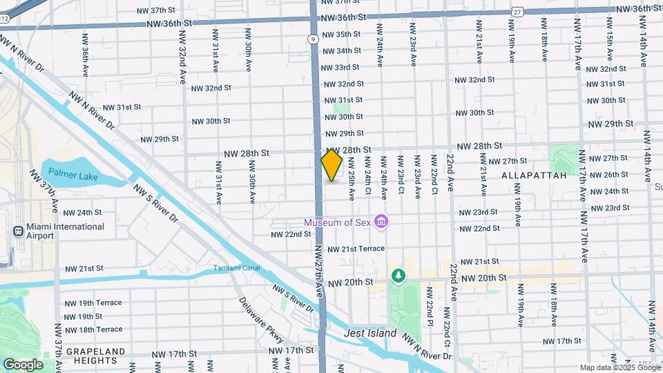 2608 NW 26th St Map and Location Details