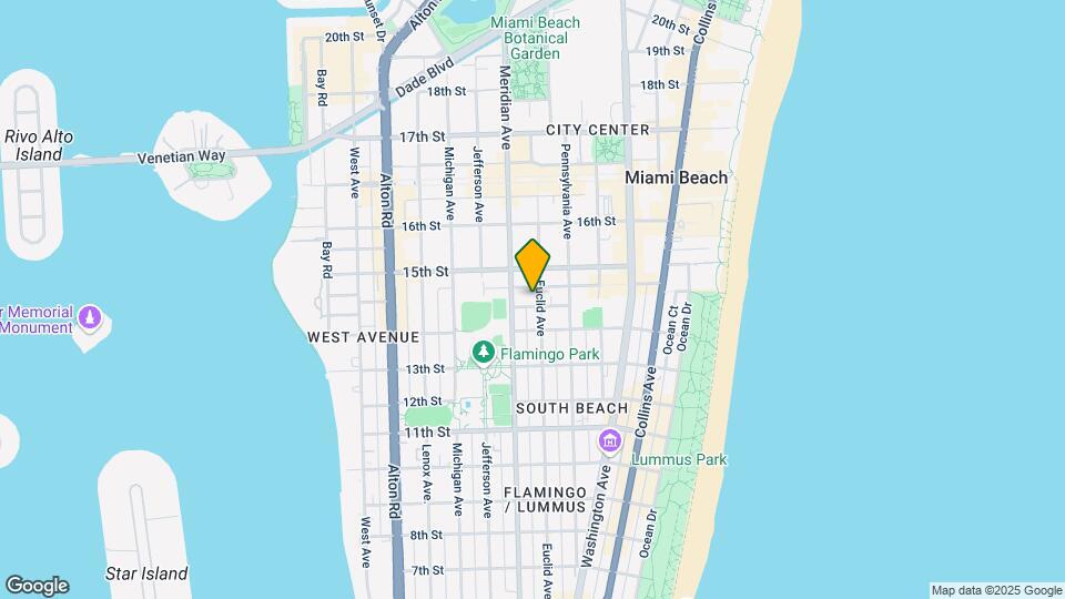 1428 Euclid Ave Mapa y Detalles de la Ubicación