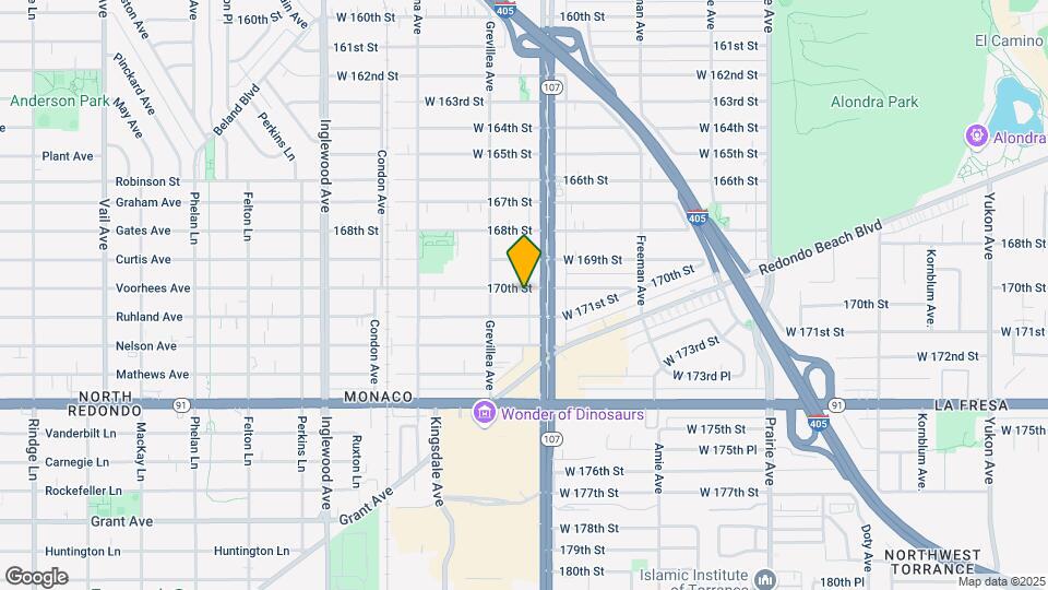 4420 W 170th St Map and Location Details